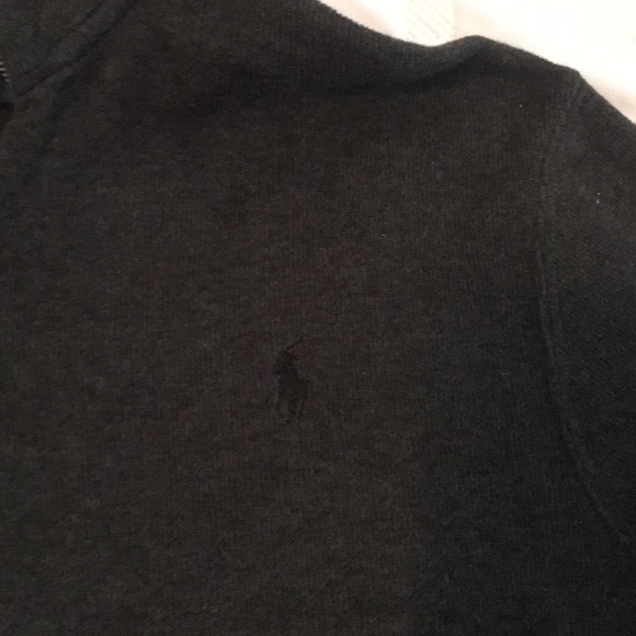 Men’s Polo Ralph Lauren Gray Sweater Size M - Picture 3 of 4